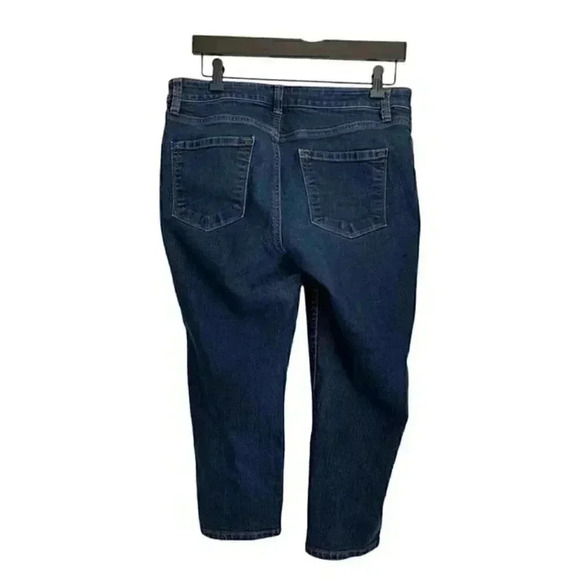 Ladies Loft Jeans in Curvy Crop Style - Size 30/10 - Picture 3 of 7
